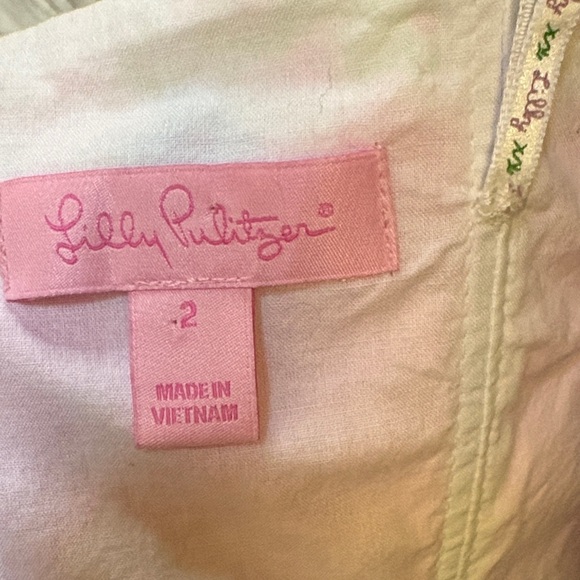 Lilly Pulitzer Pink and Green Garden Party Dress - Picture 6 of 6